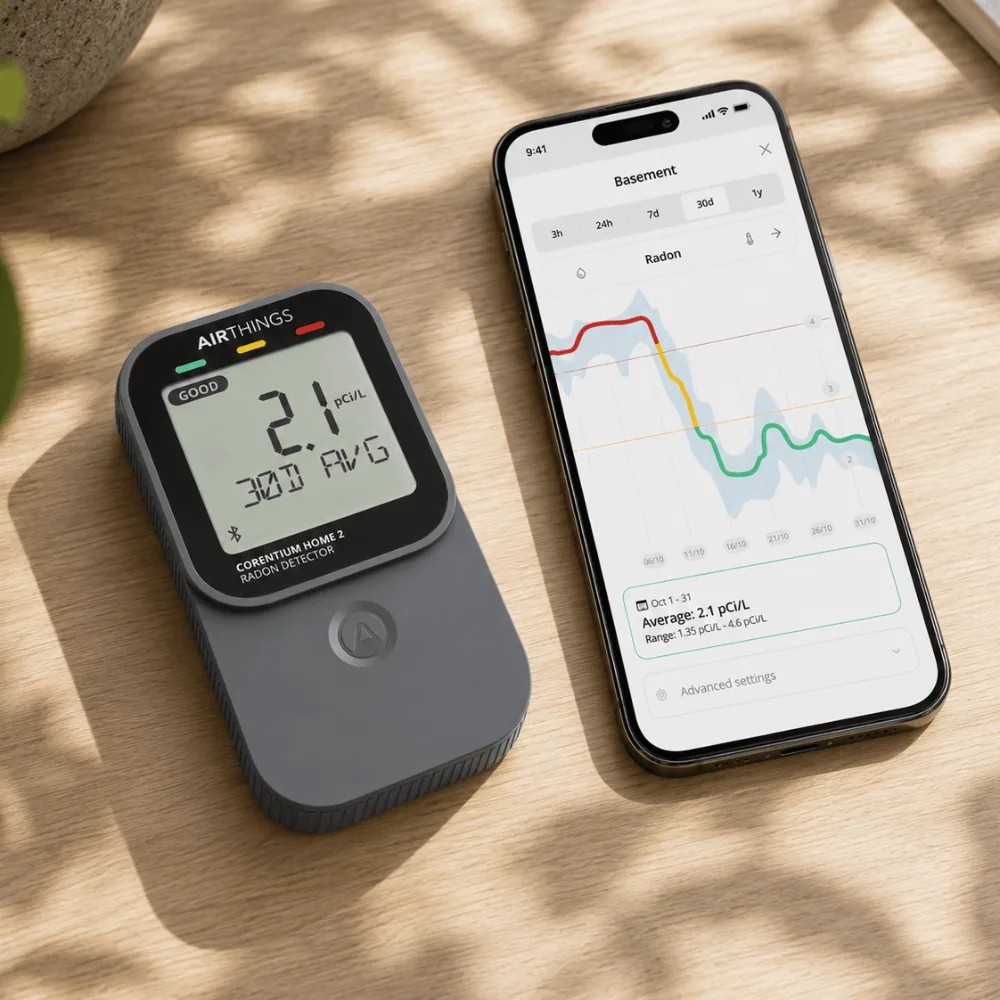 Airthings Corentium Home 2, photo 2 of 5
