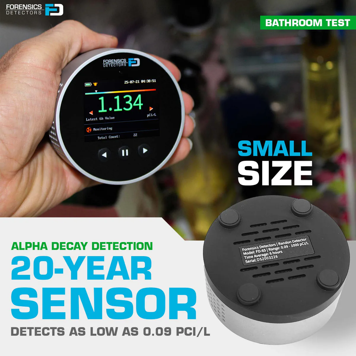 Forensics Detectors FD-65-RADON, photo 3 of 4